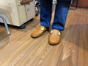 生徒作品2019 ストラップ付スリッポン
