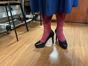 生徒作品2019 プラットホームパンプス