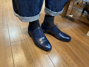 生徒作品2019 内羽根ストレートチップ