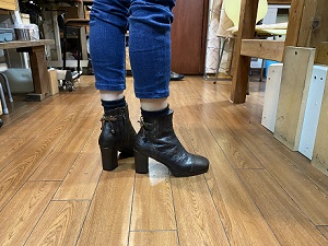 生徒作品2019ショートブーツ