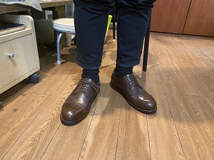 生徒作品2020 外羽根ストレートチップ