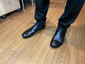 生徒作品2020 外羽根デザインシューズ