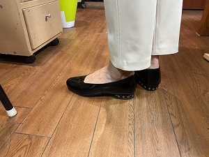 生徒作品2020 スクエアカット エナメルパンプス