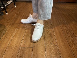 生徒作品2021外羽根プレーントゥ本革ソール