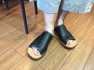 生徒作品2018ハンドステッチ ダブルソールサンダル