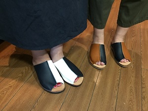 生徒作品2018体験サンダル