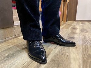 生徒作品2025 エナメル 内羽根ストレートチップ