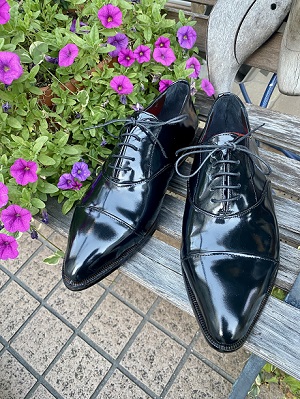 生徒作品2025 エナメル 内羽根ストレートチップ