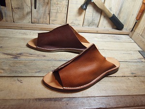 生徒作品2019 ハンドステッチ サンダル